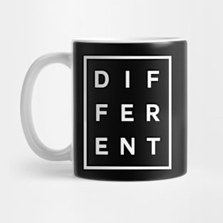 Different Boxed (White) Mug